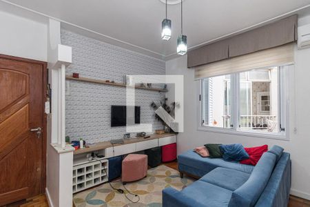 Sala de apartamento à venda com 2 quartos, 70m² em São João, Porto Alegre