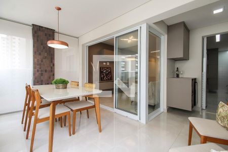 Varanda da Sala de apartamento à venda com 3 quartos, 104m² em Vila Regente Feijó, São Paulo