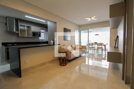 Sala de apartamento à venda com 3 quartos, 104m² em Vila Regente Feijó, São Paulo