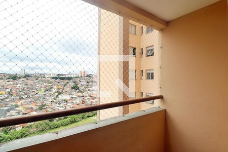 Sala - Sacada de apartamento à venda com 3 quartos, 65m² em Vila Camilópolis, Santo André