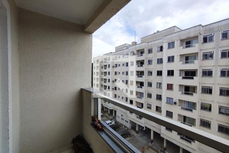 Varanda da Sala de apartamento para alugar com 2 quartos, 50m² em Taquara, Rio de Janeiro