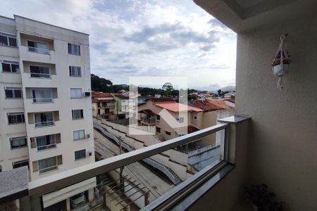 Varanda da Sala de apartamento à venda com 2 quartos, 50m² em Taquara, Rio de Janeiro