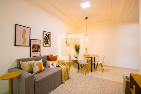 Sala de apartamento à venda com 2 quartos, 114m² em Jardim Bom Pastor, Santo André