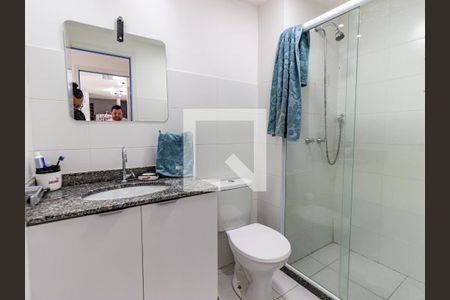 Apartamento para alugar com 57m², 2 quartos e 1 vaga Apartamento para alugar com 57m², 2 quartos e 1 vagaBanheiro da Suíte