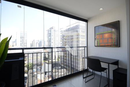 Varanda de kitnet/studio à venda com 1 quarto, 28m² em Vila Mariana, São Paulo