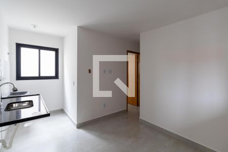 Sala e Cozinha Integrada de apartamento à venda com 2 quartos, 31m² em Vila Paranagua, São Paulo