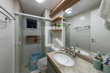 Banheiro de apartamento para alugar com 3 quartos, 82m² em Vila Prudente, São Paulo
