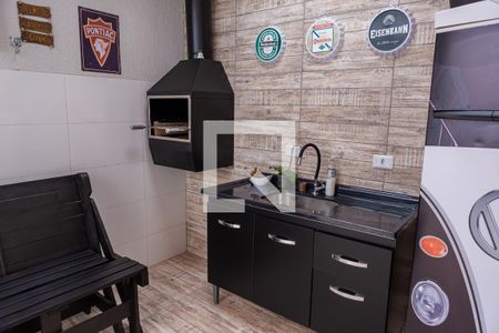 Casa de condomínio à venda com 75m², 2 quartos e 1 vagaÁrea gourmet