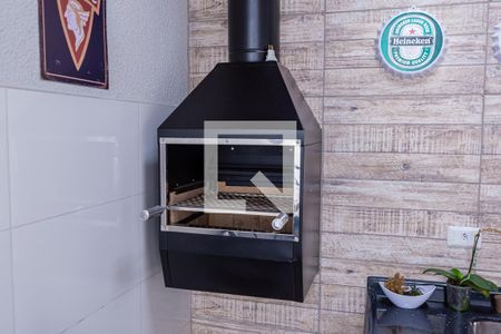 Casa de condomínio à venda com 75m², 2 quartos e 1 vagaÁrea gourmet