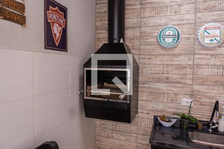 Casa de condomínio à venda com 75m², 2 quartos e 1 vagaÁrea gourmet