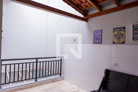 Casa de condomínio à venda com 75m², 2 quartos e 1 vagaÁrea gourmet