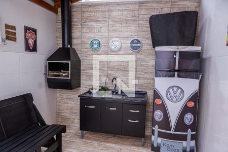 Casa de condomínio à venda com 75m², 2 quartos e 1 vagaÁrea gourmet