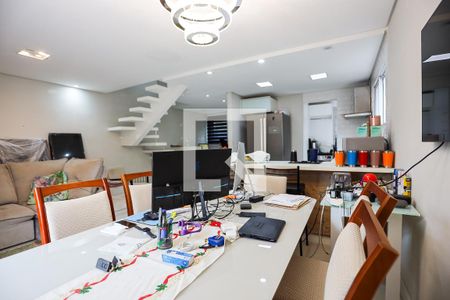 Sala de casa de condomínio para alugar com 3 quartos, 89m² em Chacaras Jardim Colibri, Cotia