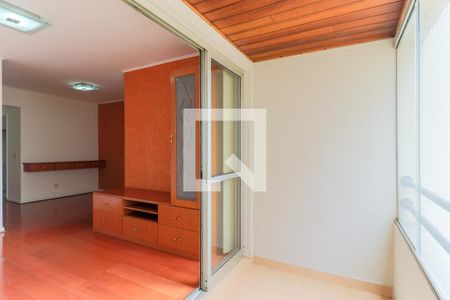 Varanda da Sala de apartamento para alugar com 3 quartos, 82m² em Jardim das Acácias, São Paulo