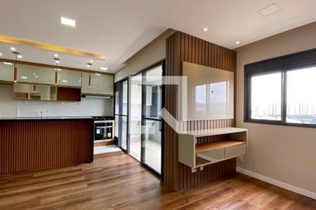 Sala de TV de apartamento à venda com 2 quartos, 70m² em Alphaville, Barueri