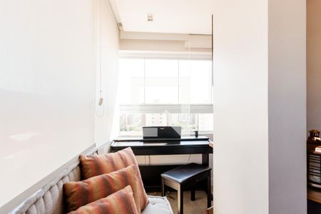 Varanda da Sala de apartamento para alugar com 3 quartos, 96m² em Campestre, Santo André