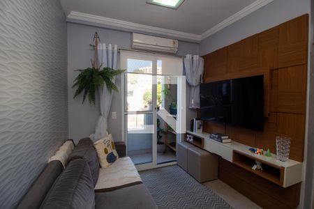 Sala de apartamento à venda com 2 quartos, 57m² em Teresópolis, Porto Alegre