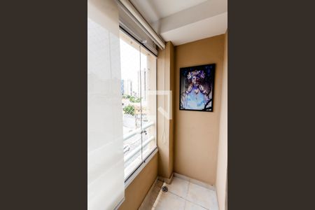 Varanda da Sala de apartamento à venda com 2 quartos, 70m² em Parque das Nações, Santo André