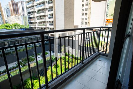Varanda do Studio de kitnet/studio para alugar com 1 quarto, 25m² em Bela Vista, São Paulo