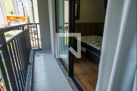 Varanda do Studio de kitnet/studio para alugar com 1 quarto, 25m² em Bela Vista, São Paulo