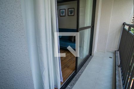 Varanda do Studio de kitnet/studio para alugar com 1 quarto, 25m² em Bela Vista, São Paulo