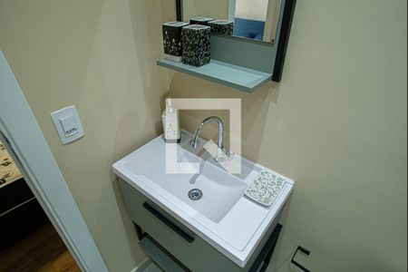 Studio para alugar com 25m², 1 quarto e sem vaga Studio para alugar com 25m², 1 quarto e sem vagaBanheiro