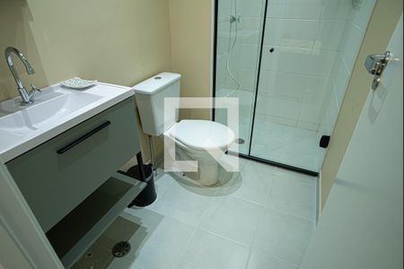 Studio para alugar com 25m², 1 quarto e sem vaga Studio para alugar com 25m², 1 quarto e sem vagaBanheiro