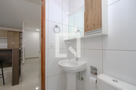 Studio para alugar com 40m², 1 quarto e sem vaga Studio para alugar com 40m², 1 quarto e sem vagaBanheiro