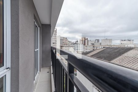 Varanda de kitnet/studio à venda com 1 quarto, 25m² em Bela Vista, São Paulo