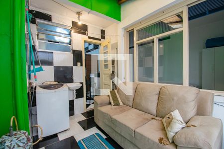 Área de serviço de apartamento à venda com 1 quarto, 35m² em Azenha, Porto Alegre