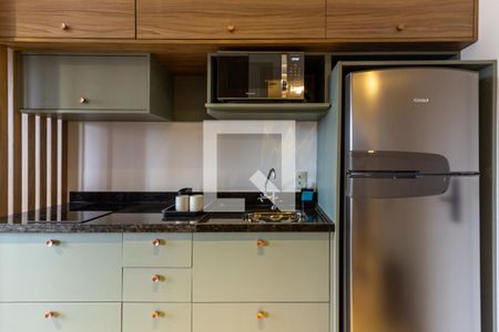 Studio à venda com 26m², 1 quarto e sem vagaCozinha