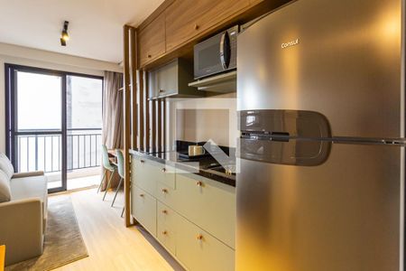 Studio à venda com 26m², 1 quarto e sem vagaCozinha