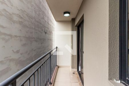 Studio à venda com 26m², 1 quarto e sem vagaVaranda