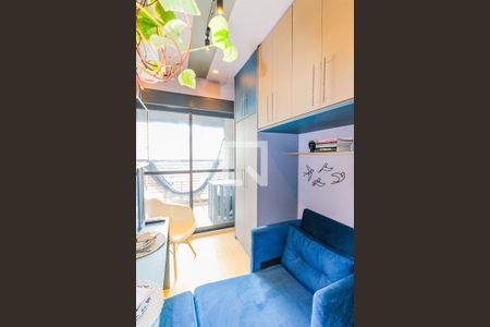 Sala de apartamento à venda com 1 quarto, 24m² em Jardim das Acácias, São Paulo