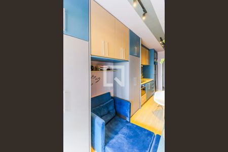 Sala de apartamento à venda com 1 quarto, 24m² em Jardim das Acácias, São Paulo