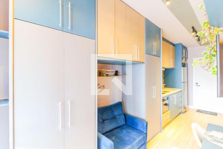 Sala de apartamento à venda com 1 quarto, 24m² em Jardim das Acácias, São Paulo