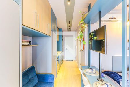 Sala de apartamento à venda com 1 quarto, 24m² em Jardim das Acácias, São Paulo