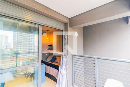 Varanda de apartamento à venda com 1 quarto, 24m² em Jardim das Acácias, São Paulo