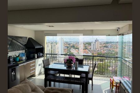Varanda da Sala de apartamento à venda com 2 quartos, 83m² em Jardim Brasil (zona Sul), São Paulo