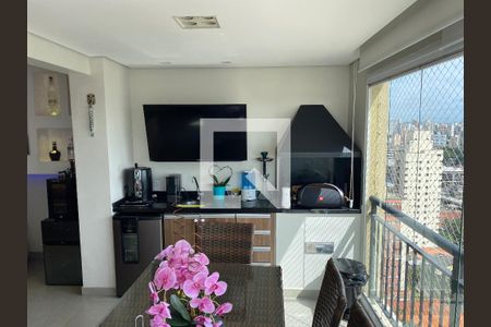 Varanda da Sala de apartamento à venda com 2 quartos, 83m² em Jardim Brasil (zona Sul), São Paulo