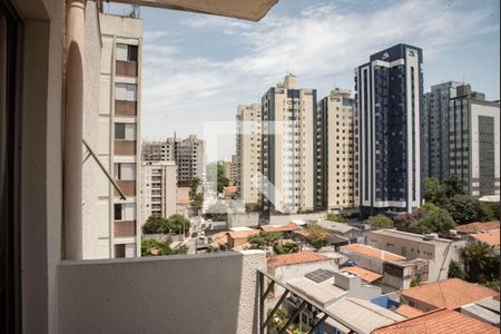 Varanda da Sala de apartamento para alugar com 2 quartos, 68m² em Vila Monte Alegre, São Paulo
