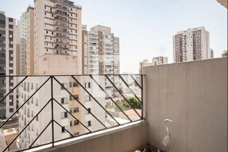 Varanda da Sala de apartamento para alugar com 2 quartos, 68m² em Vila Monte Alegre, São Paulo
