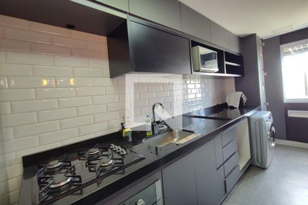 Cozinha de apartamento para alugar com 2 quartos, 55m² em Vila Satúrnia, Campinas