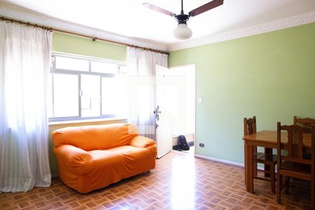 Sala de apartamento à venda com 2 quartos, 75m² em Campestre, Santo André