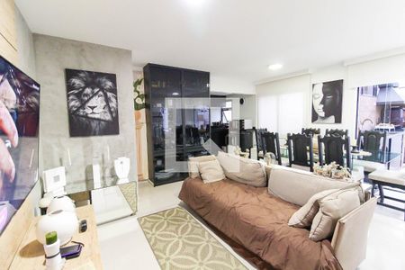 Sala da Cobertura de apartamento à venda com 3 quartos, 190m² em Jardim Analia Franco, São Paulo