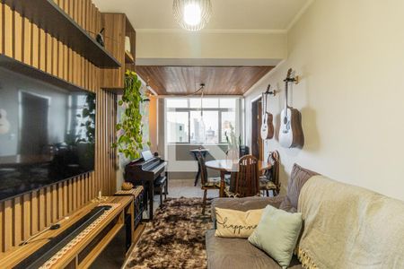 Sala de apartamento à venda com 2 quartos, 79m² em República, São Paulo