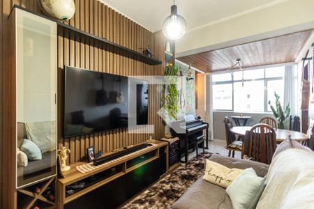 Sala de apartamento à venda com 2 quartos, 79m² em República, São Paulo