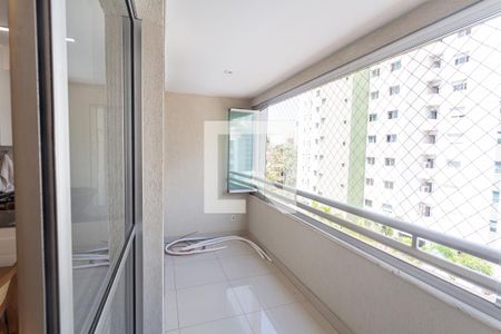 Varanda da Sala de apartamento à venda com 3 quartos, 82m² em Gutierrez, Belo Horizonte