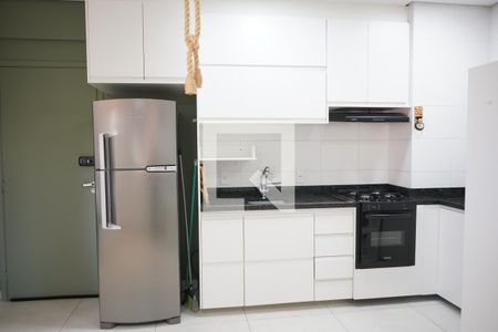 Cozinha de apartamento à venda com 1 quarto, 34m² em Alto da Mooca, São Paulo