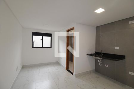 Sala/Cozinha de apartamento à venda com 2 quartos, 33m² em Jardim Nordeste, São Paulo